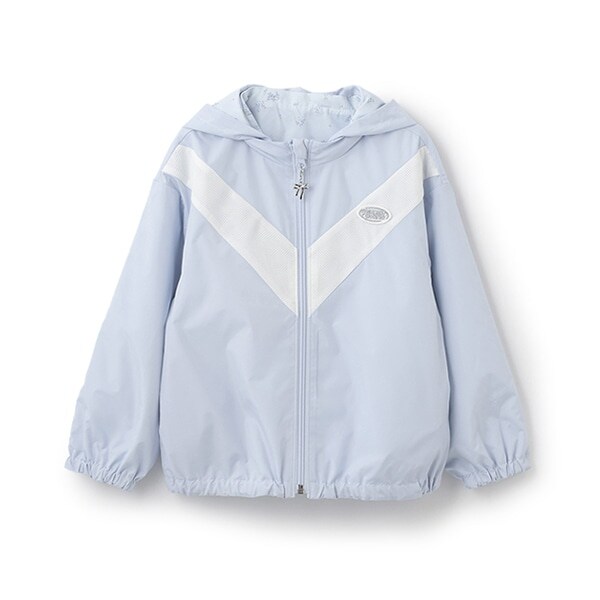 切替×花柄　リバーシブルブルゾン