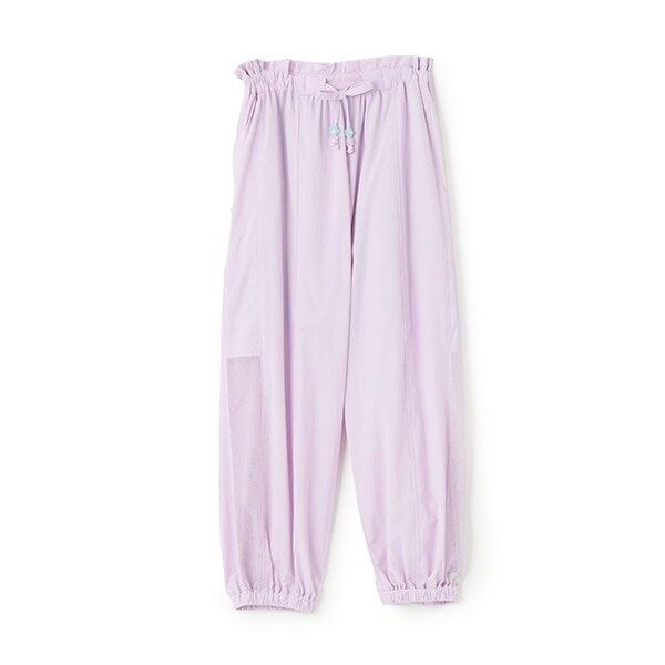 サイドメッシュ切替　パラシュートパンツ