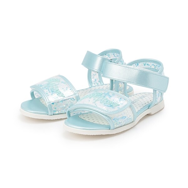 クリアラメ　サンダル