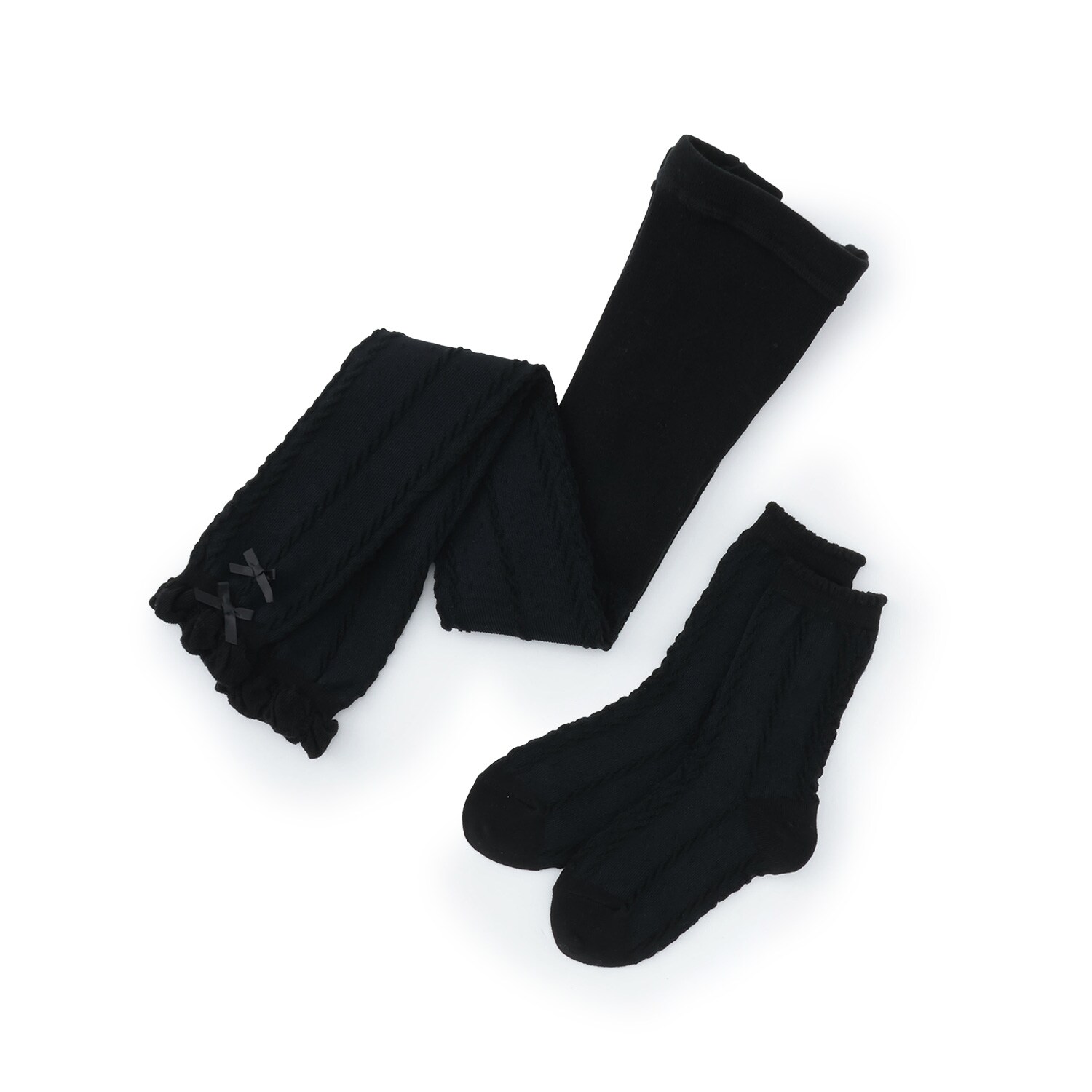 ケーブルレギンス＆ソックスセット