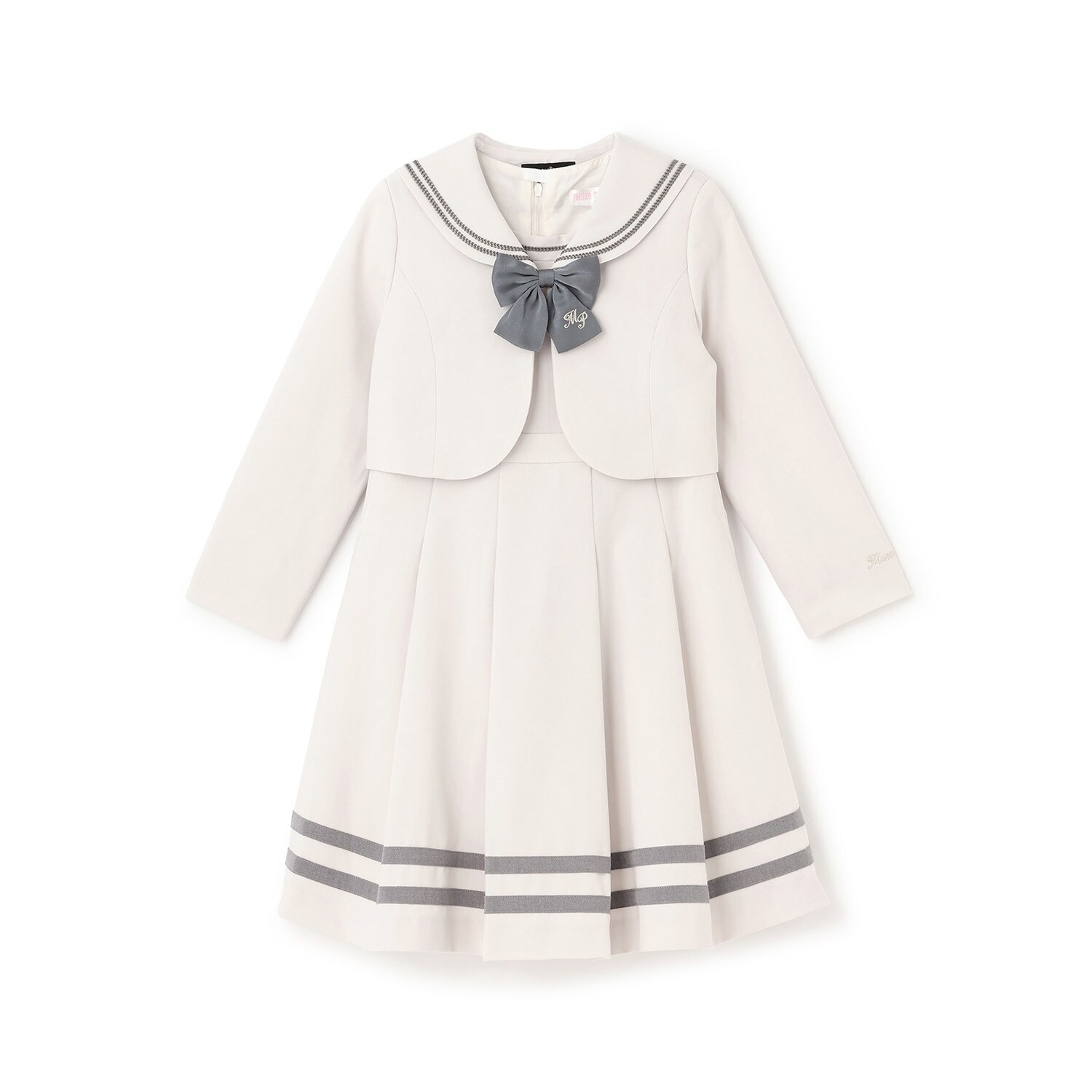 セーラーカラーアンサンブル　ワンピースセット