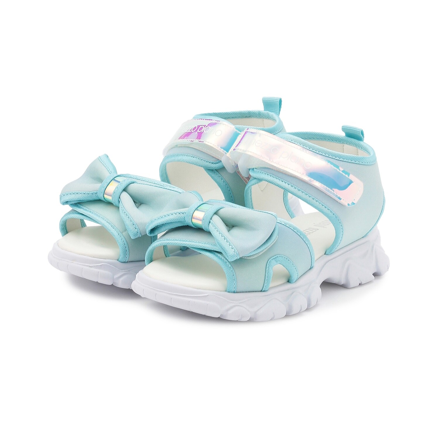 リボン　スポーツサンダル