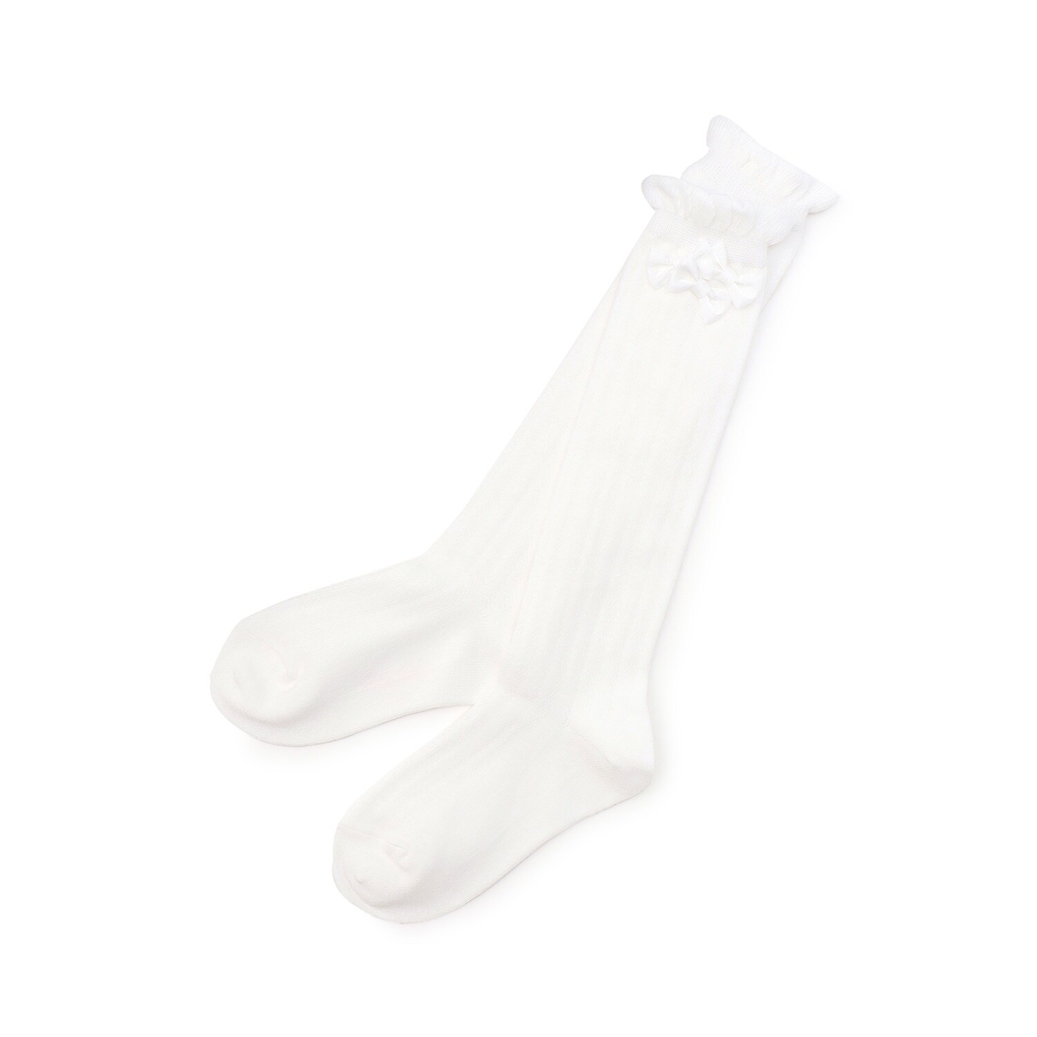 リボンイッパイ　ハイソックス【日本製】