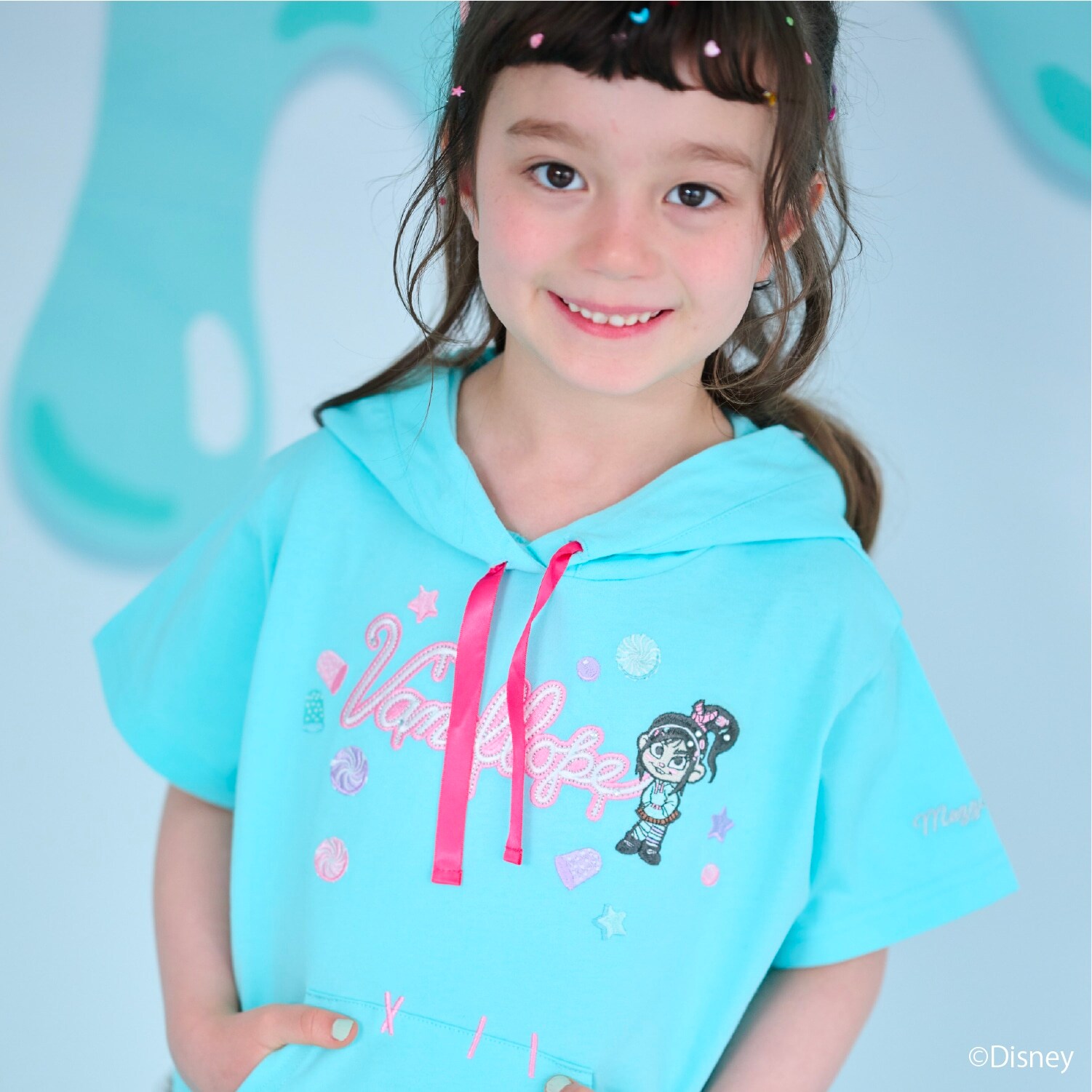 【シュガー・ラッシュ】フーディーTシャツ