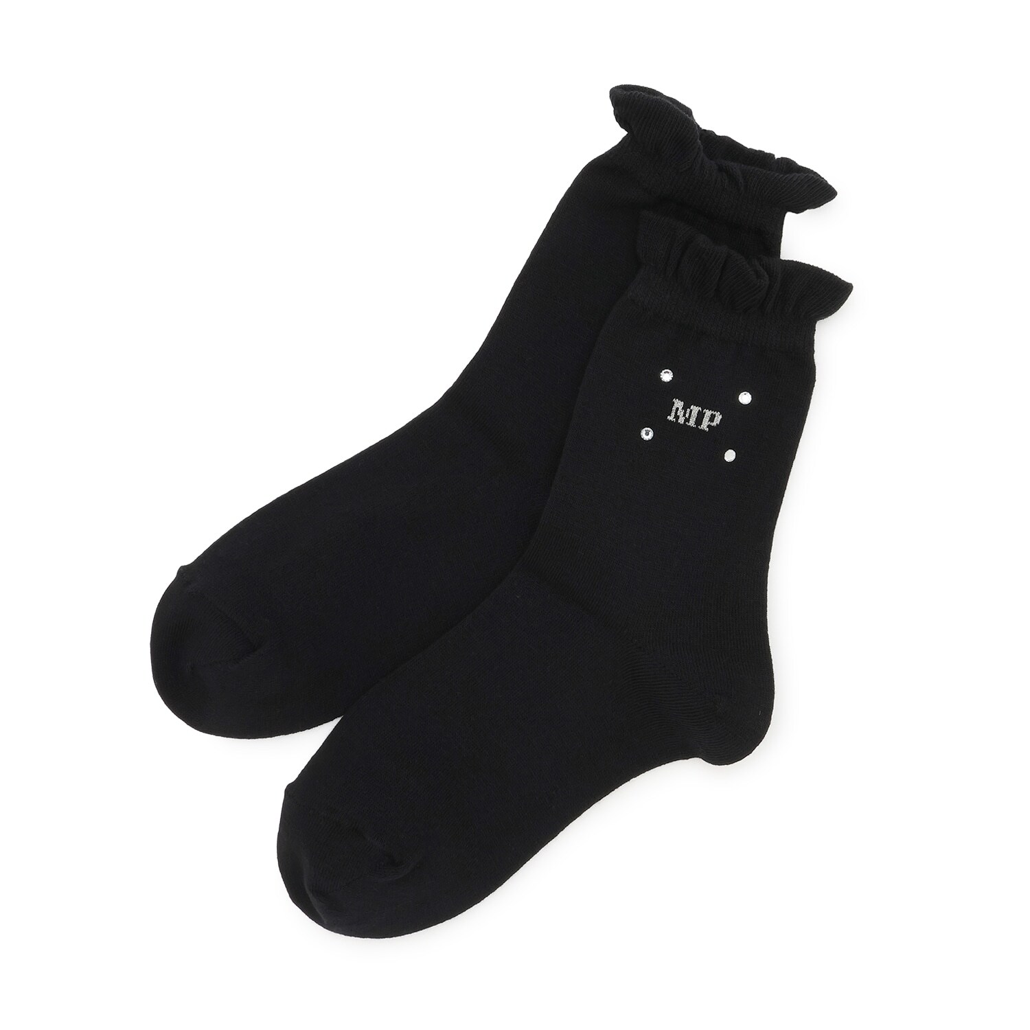 ラインストーン　ソックス【日本製】