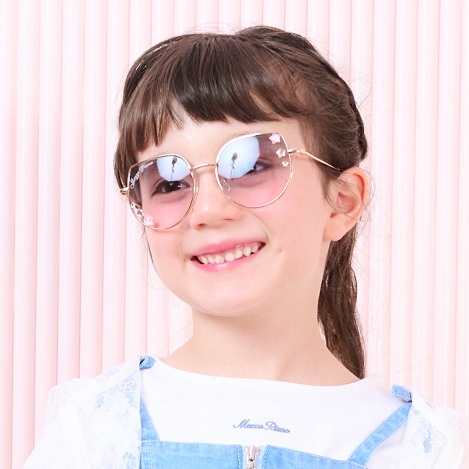 星パーツ付　ファッション用グラス