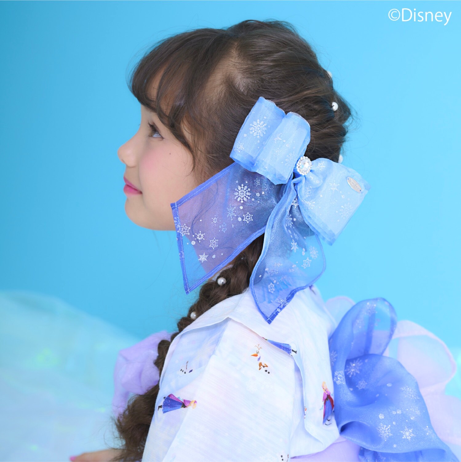 【予約商品】『アナと雪の女王』エルサ/リボンヘアクリップ