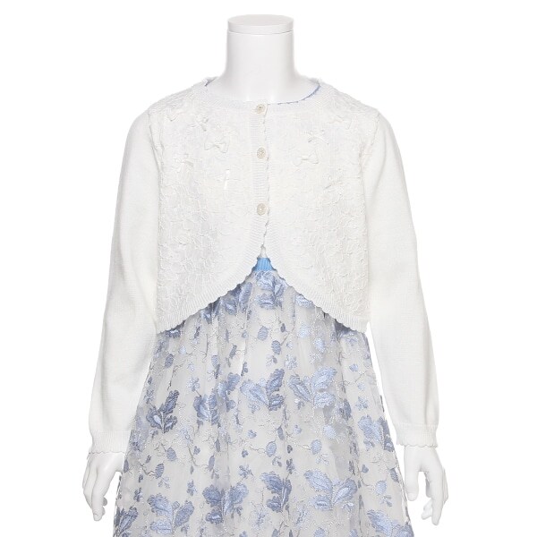 レースニットボレロ