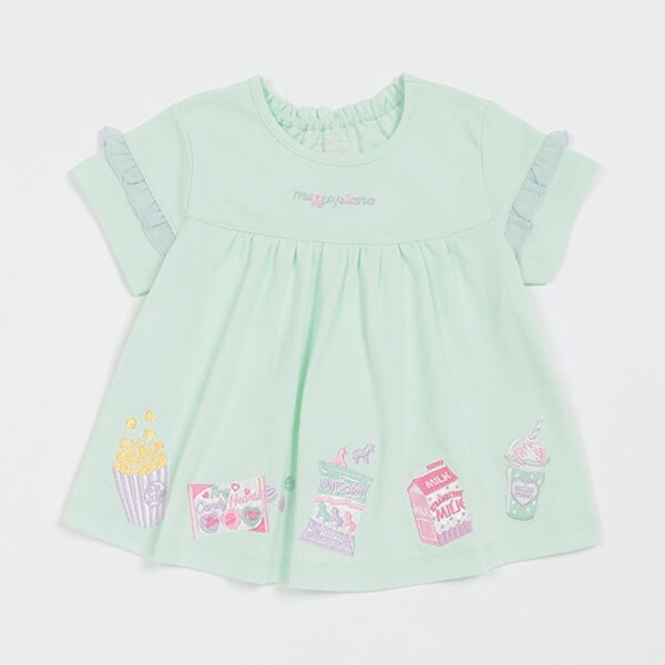 【人気商品再入荷】【直営店で取り扱い無し】スウィーツパッケージワッペン半袖Ｔシャツ