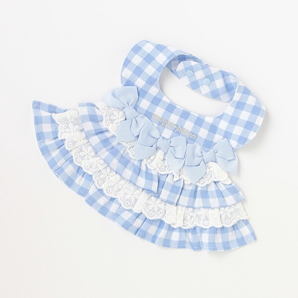 ギンガムフリルレーススタイ