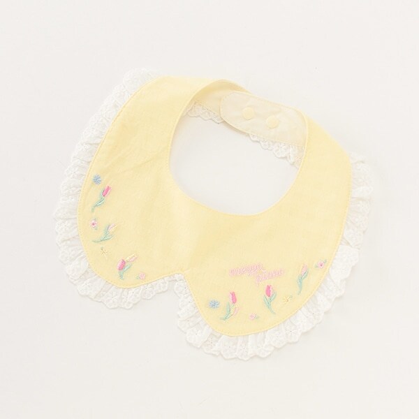 チューリップ刺しゅう衿風スタイ