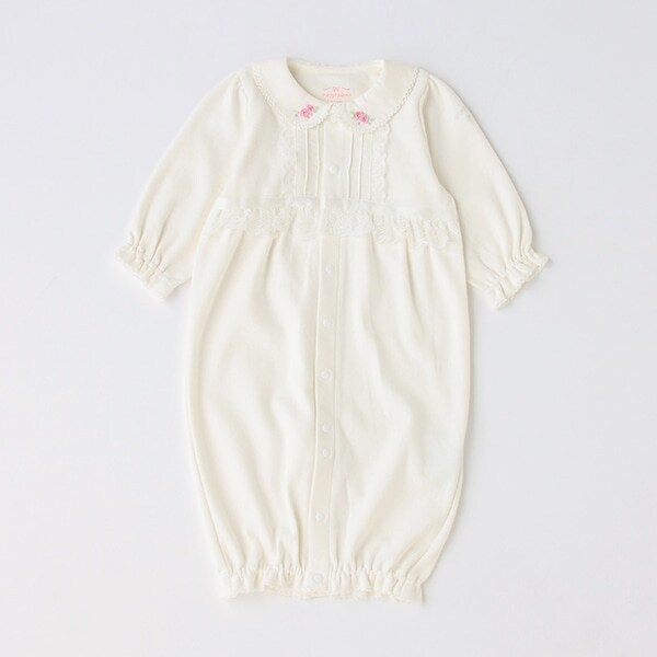 ローズ刺しゅう2wayオール