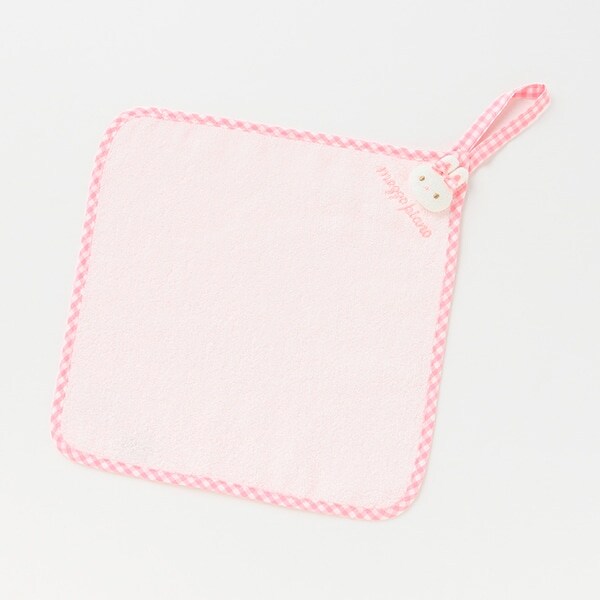 ウサギマスコットつきタオル【日本製】