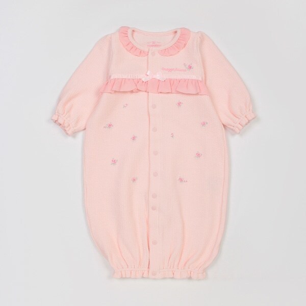 ローズ刺しゅう2wayオール