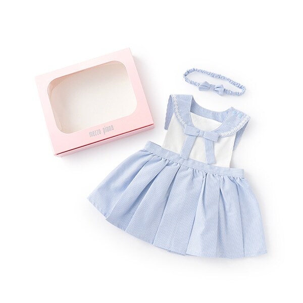 【BOX付】セーラーエプロン＆ヘアバンドセット