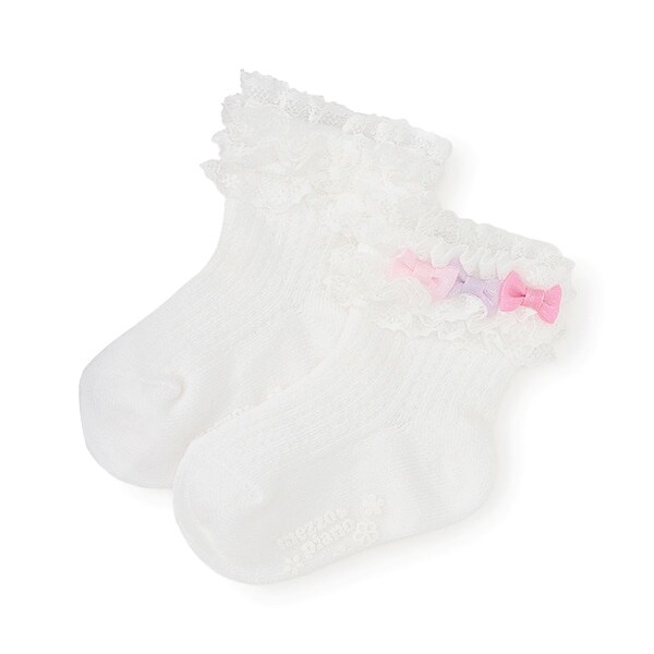 レースリボン　ソックス