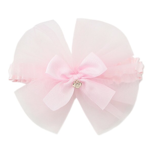 チュールリボンベビーヘアバンド