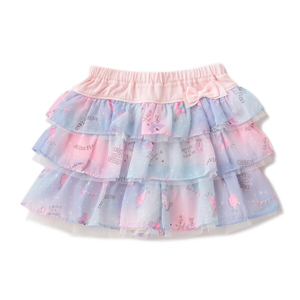 ミルキーウェイ柄ティアードフリルパンツ