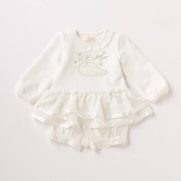 スワンチュニック＆バルーンパンツセット