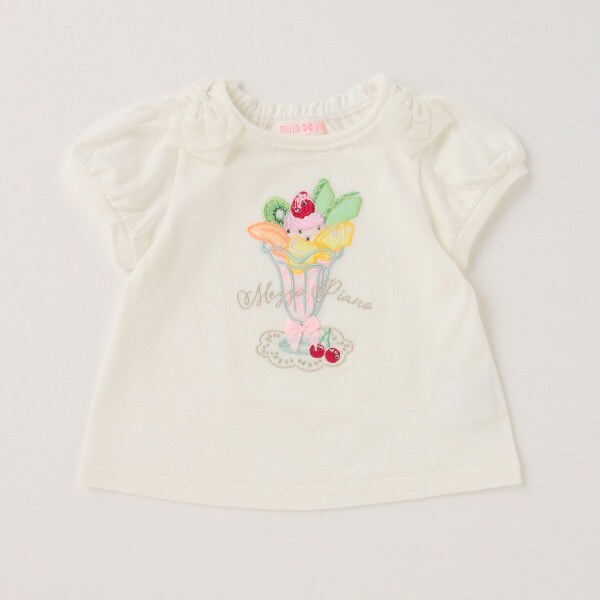 パフェ　パフスリーブＴシャツ