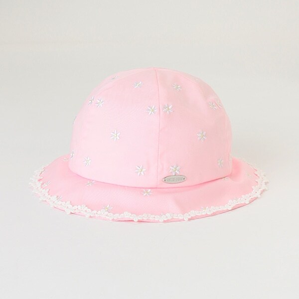 お花刺しゅう　ハット