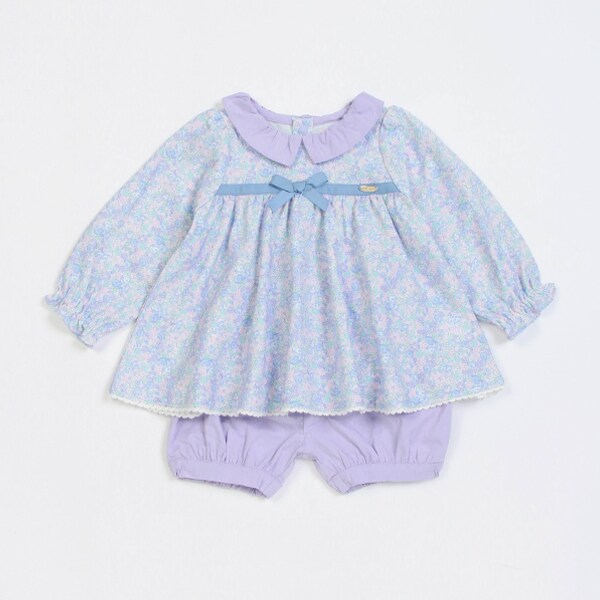 リトルフラワー柄チュニック＆ブルマセット