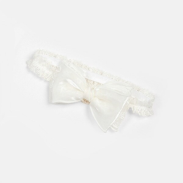 レースリボン　ヘアバンド