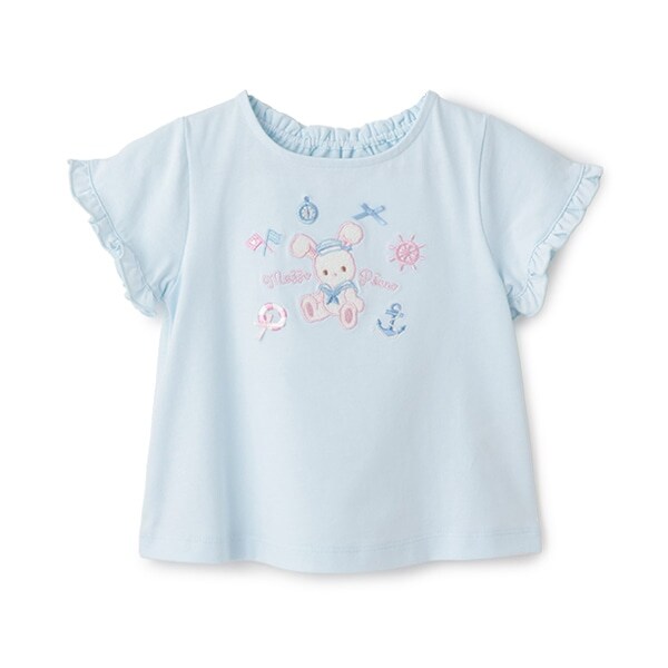 マリンうさぎ　半袖Tシャツ