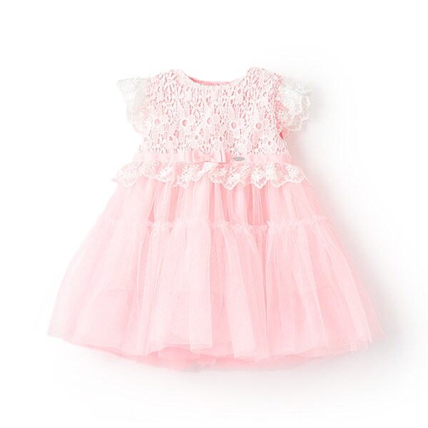 レースチュール　ワンピース