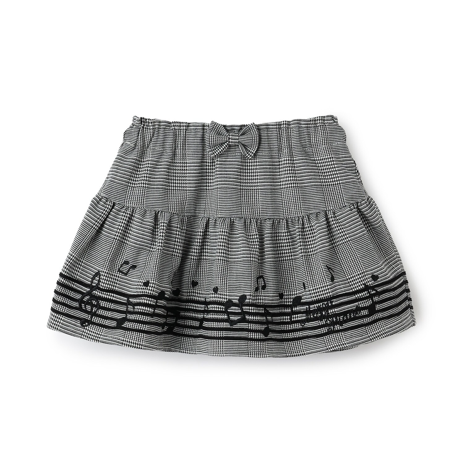 音符刺しゅう　スカパン