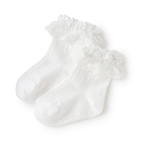 定番サテンリボンソックス