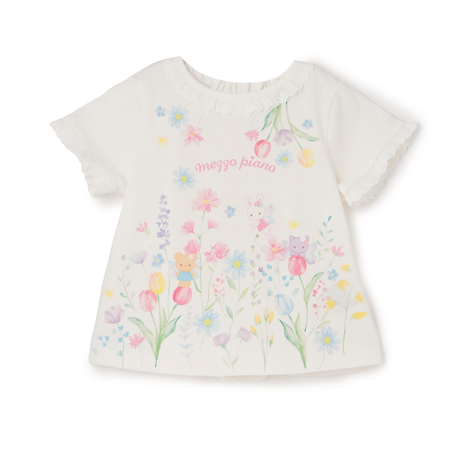 フェアリー動物プリント　半袖Tシャツ