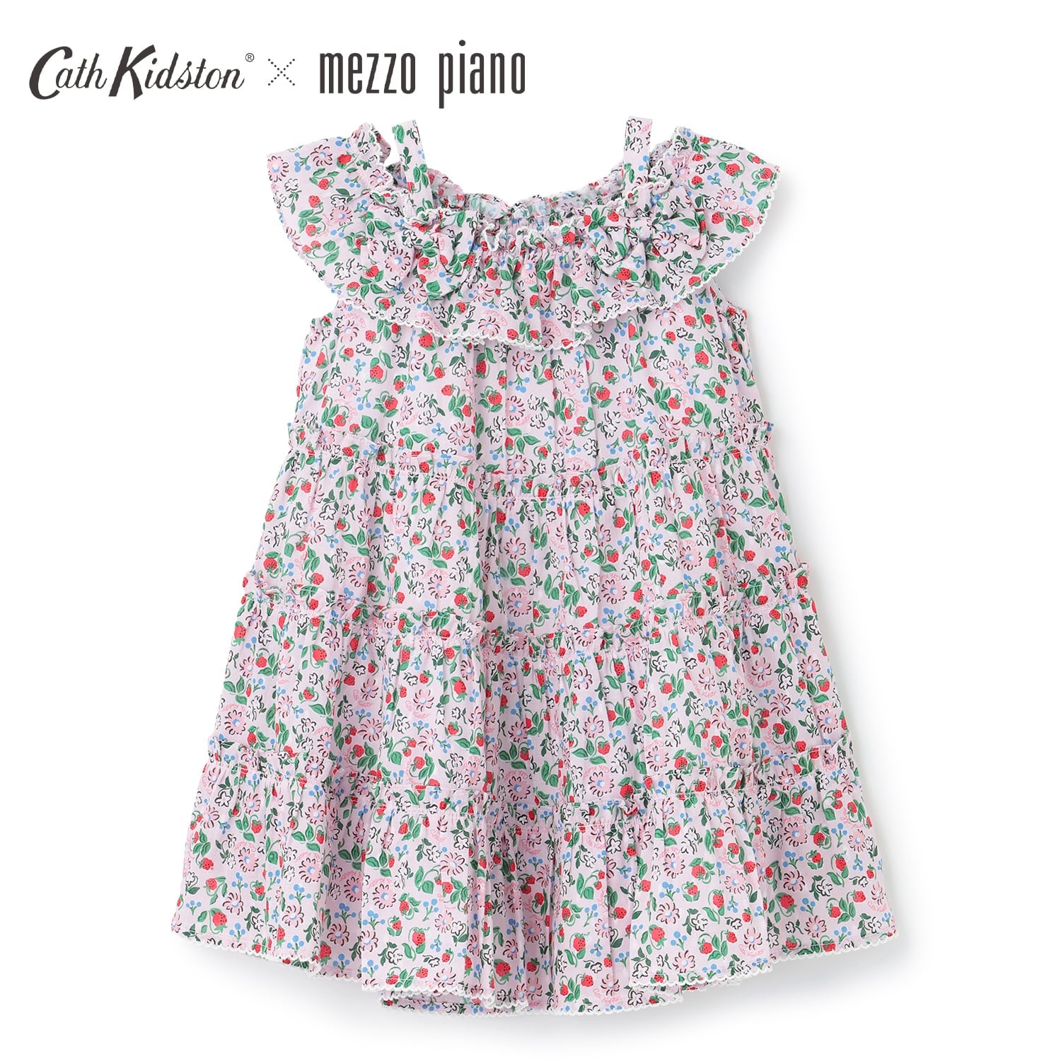 【Cath Kidston】ティアードワンピース