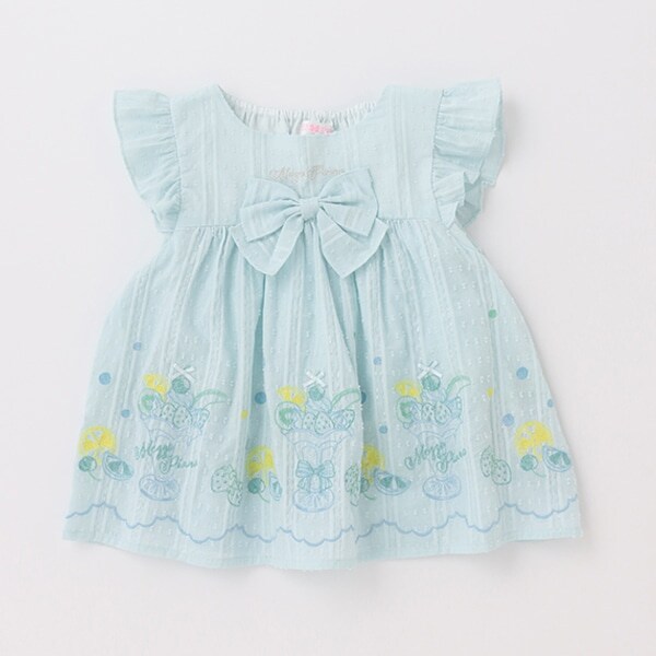 【人気商品再入荷】【直営店で取り扱い無し】パフェ刺しゅうチュニック