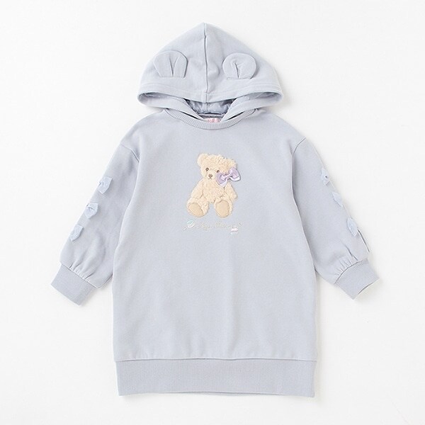 【人気商品再入荷】【直営店で取り扱い無し】ぬいぐるみパーカワンピース