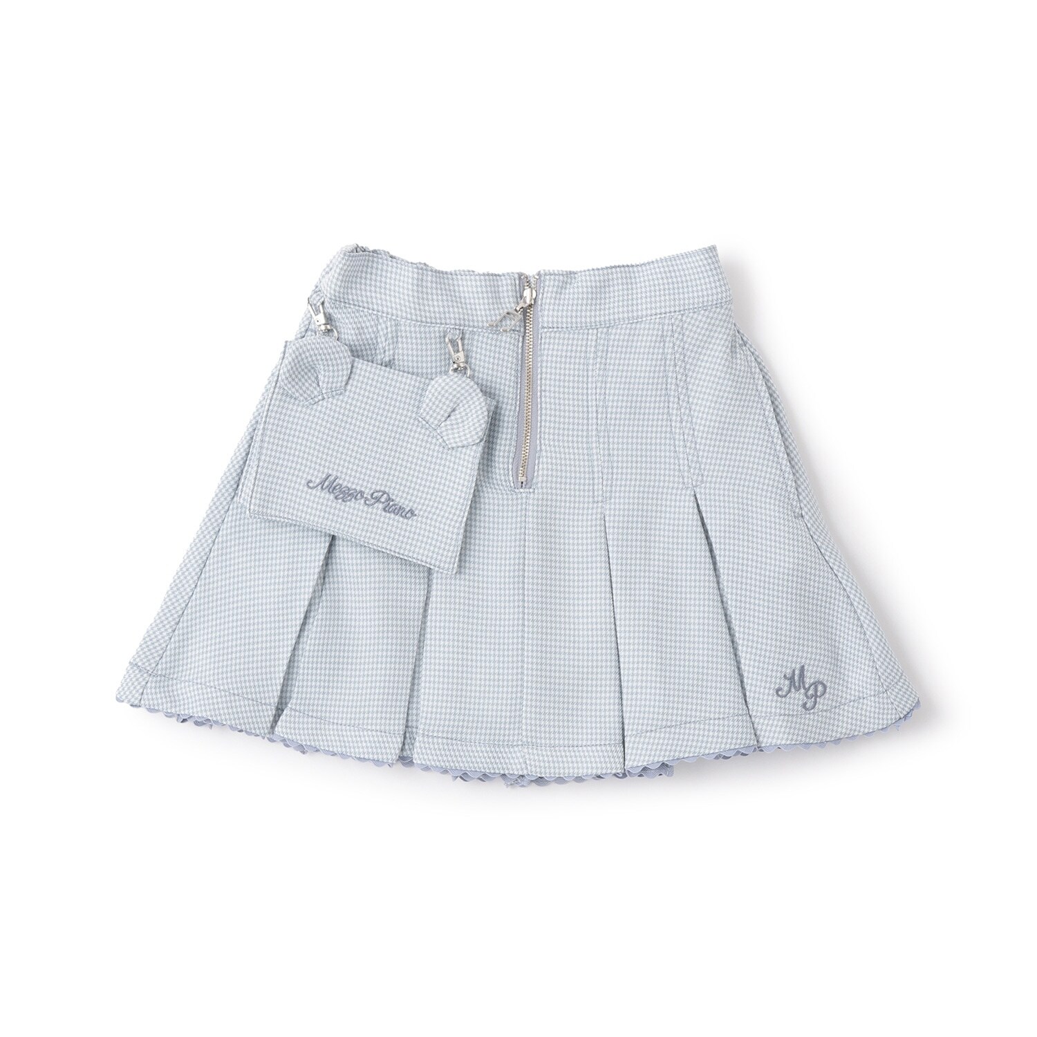 【人気商品再入荷】【直営店で取り扱い無し】移動ポケットつき　前ジップスカパン