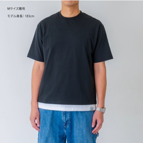 【親子リンク】DadカラーレイヤードTシャツ