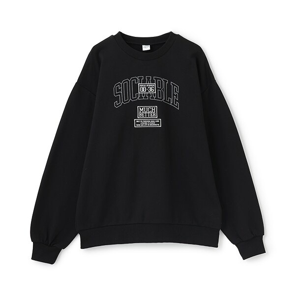 【親子リンク】Dadワッペンビッグスウェット