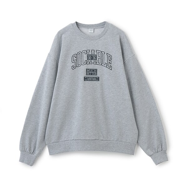 【親子リンク】Dadワッペンビッグスウェット