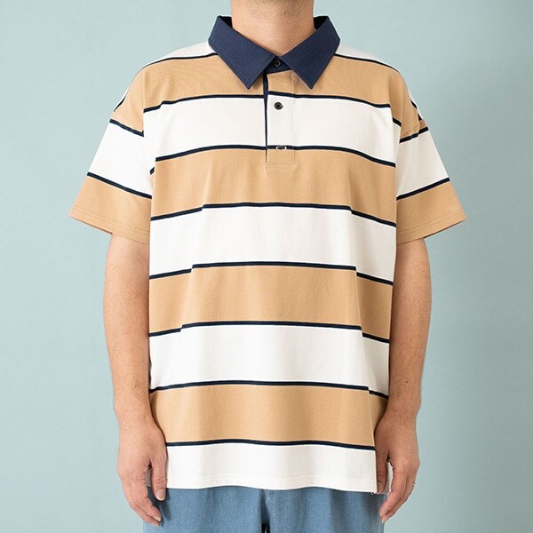 【親子リンク】Dad衿つきラガー半T