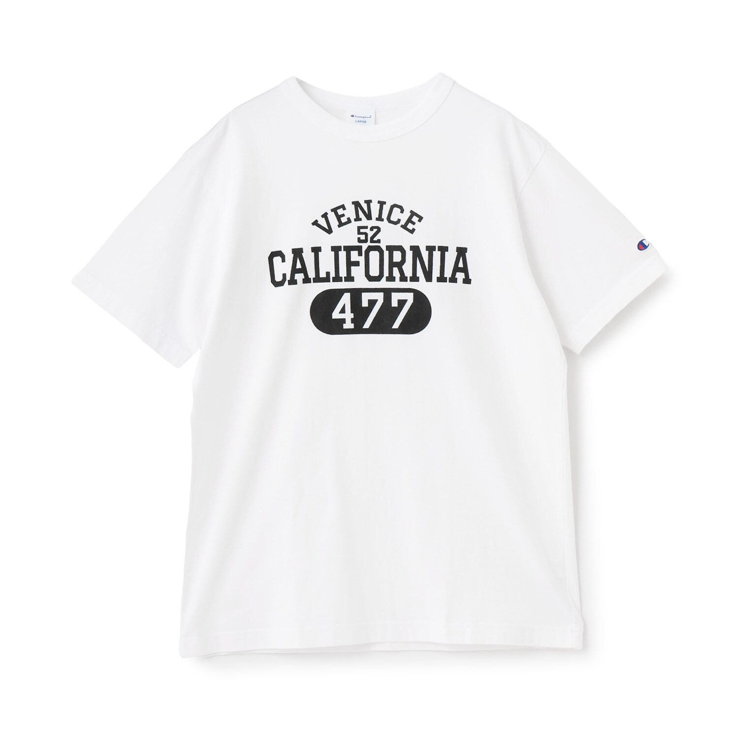 【Champion】DadカレッジロゴショートスリーブT