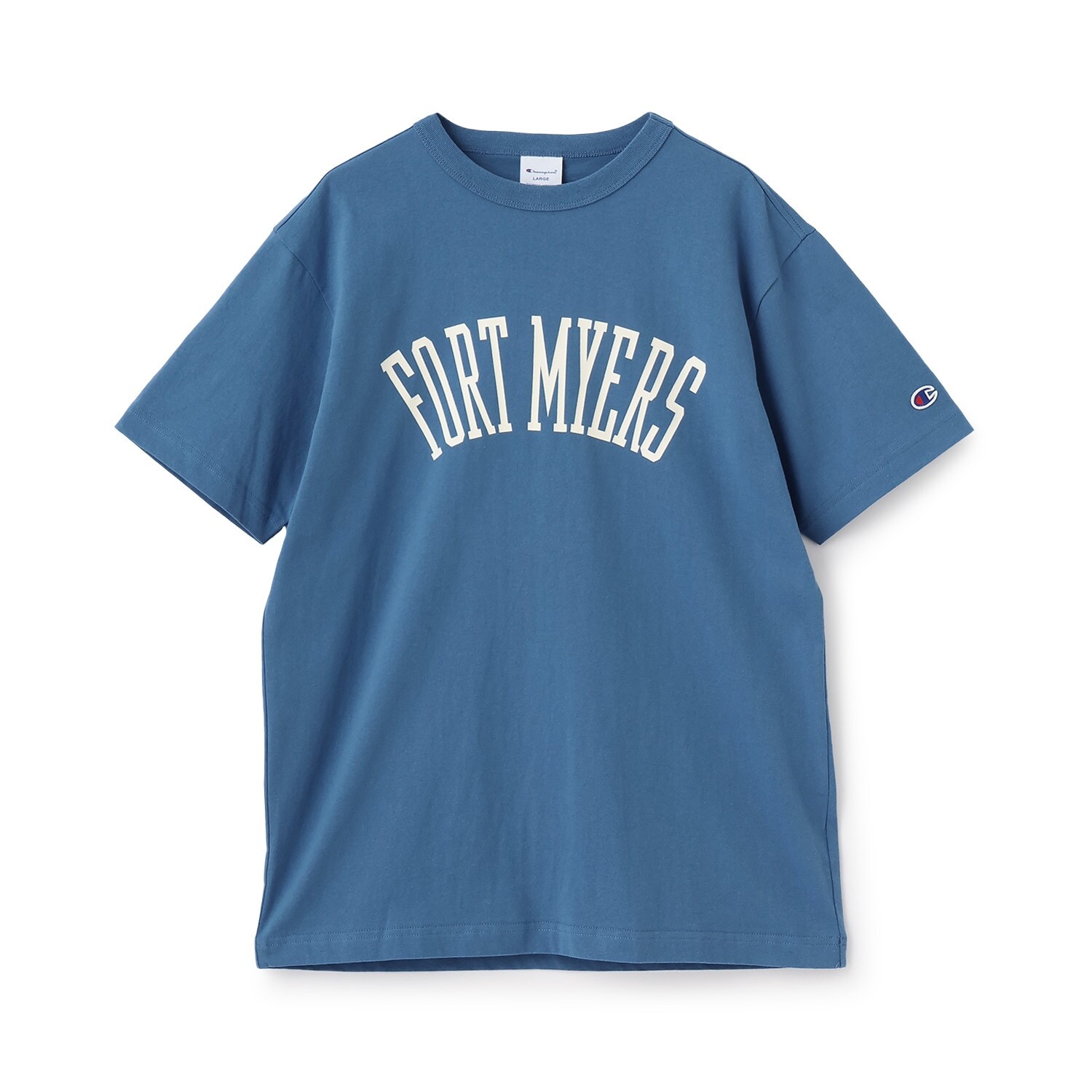 【Champion】DadカレッジロゴショートスリーブT