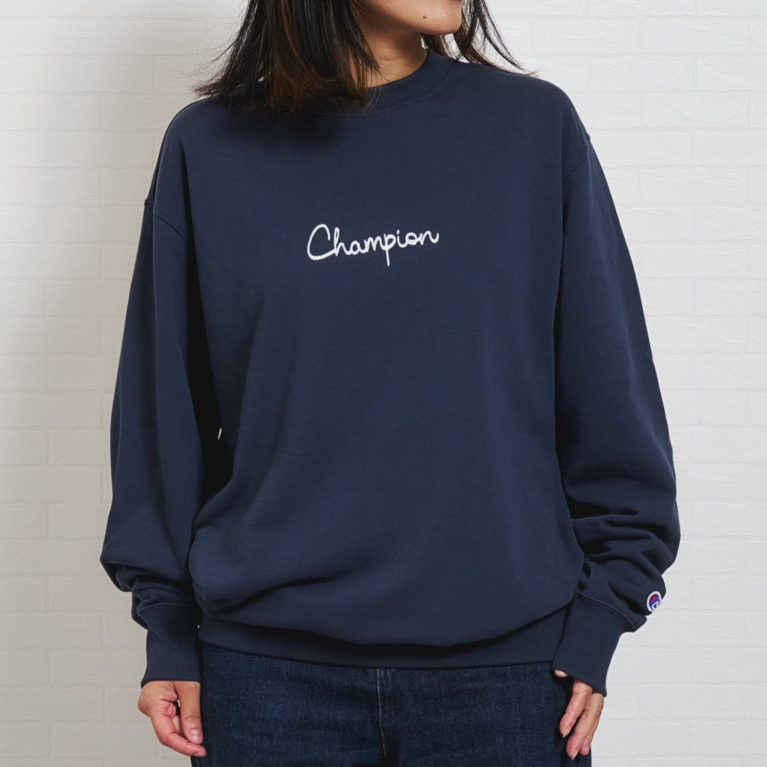 【Champion】Dad.バックCロゴスウェット