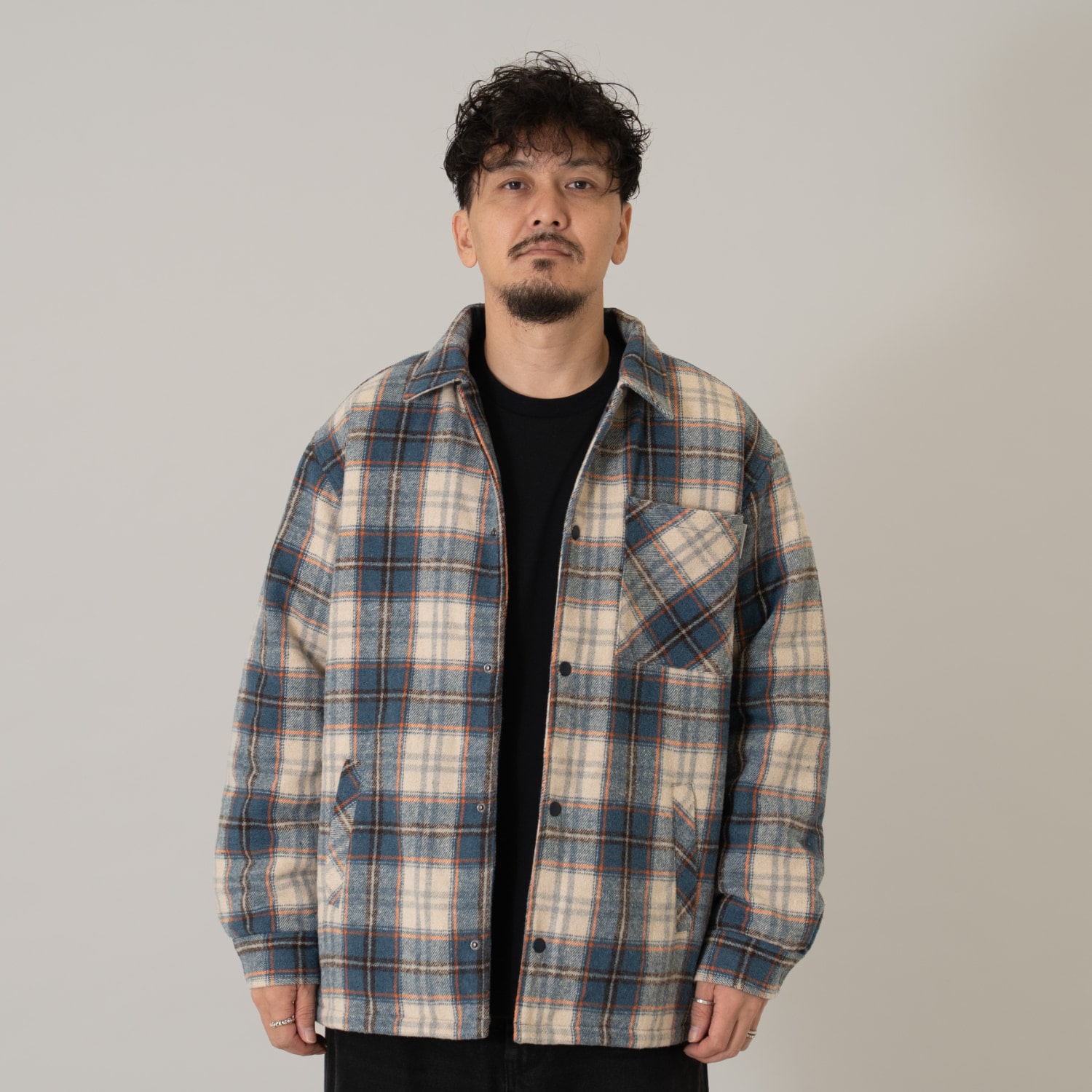 【親子リンク】チェックジャケット/アウター/親子リンク