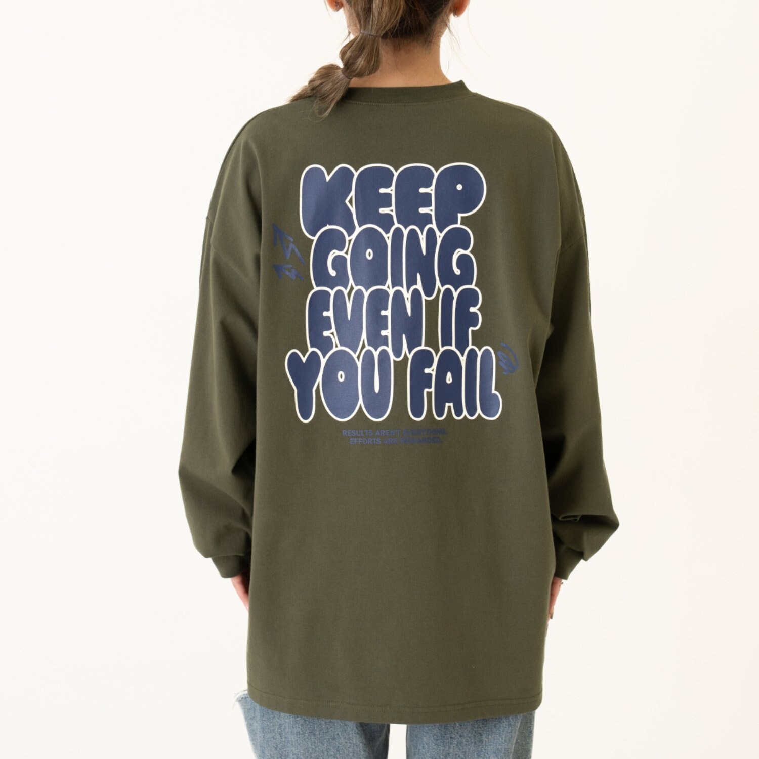 【親子リンク】【DAD】蛍光カラーロゴロンT