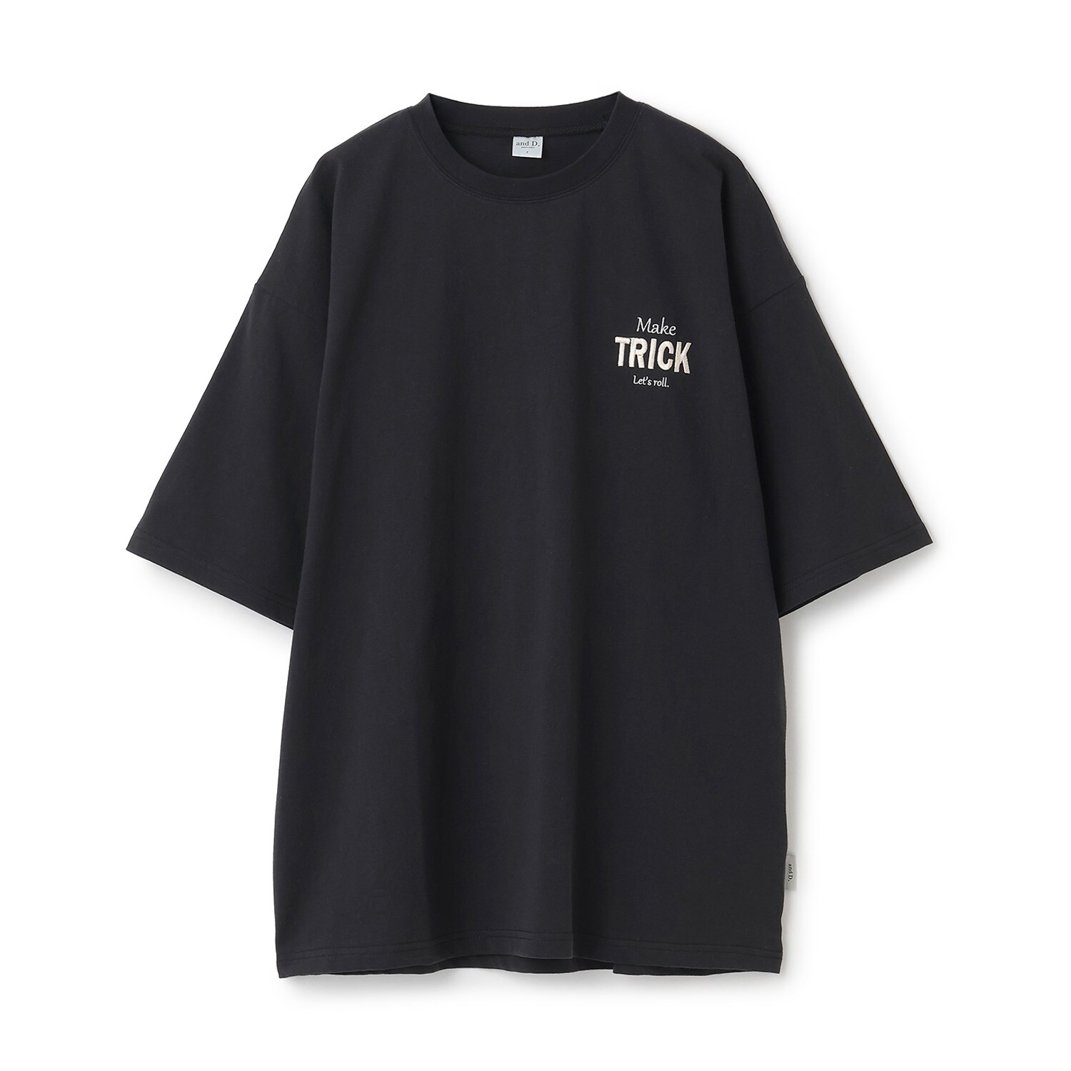 【親子リンク】DADバックロゴ刺繍ビック半袖T