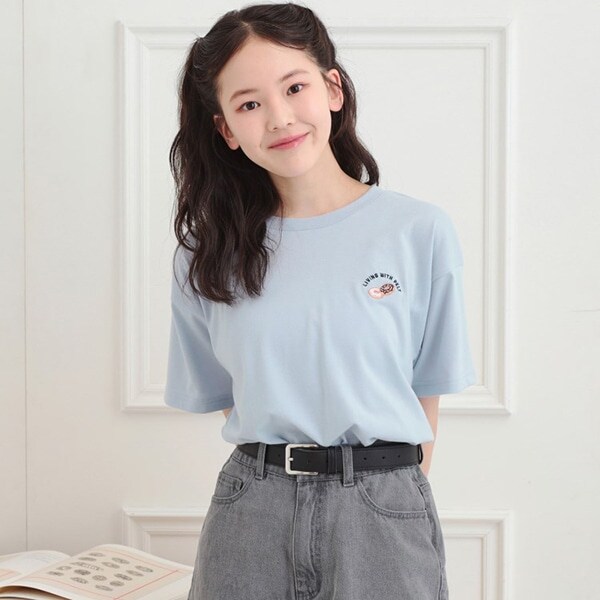 ワンポイント刺繍Tシャツ