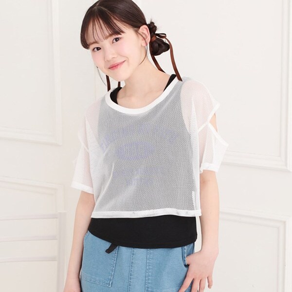 メッシュTシャツ＋タンクセット