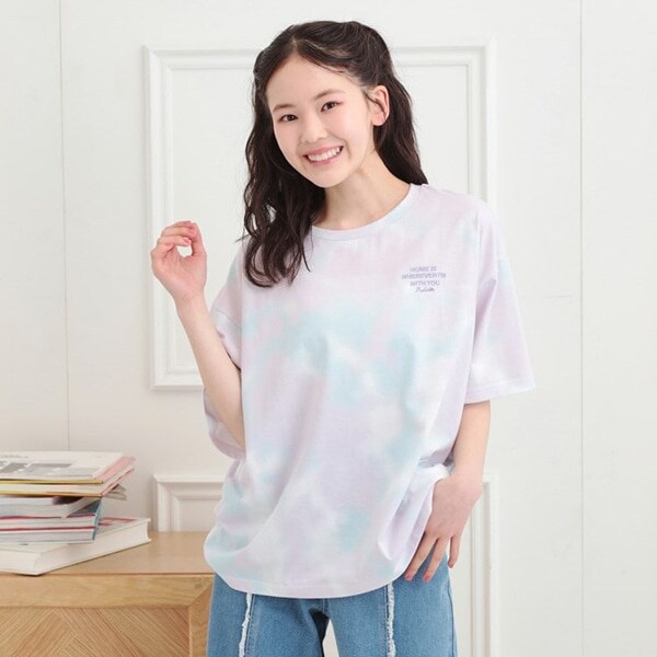 タイダイ柄ビッグTシャツ