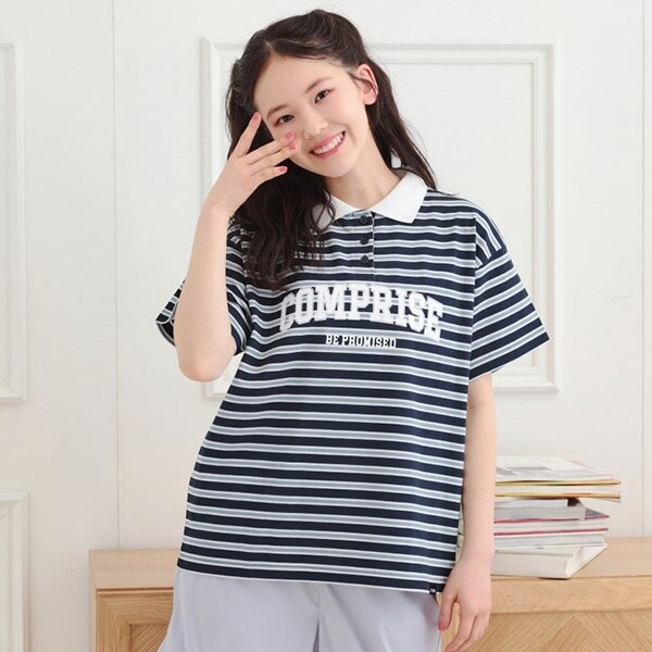 ラガーシャツTシャツ